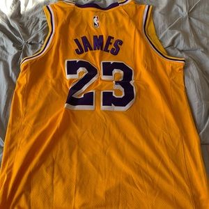 Mens Nike LeBron James Stitched Jersey